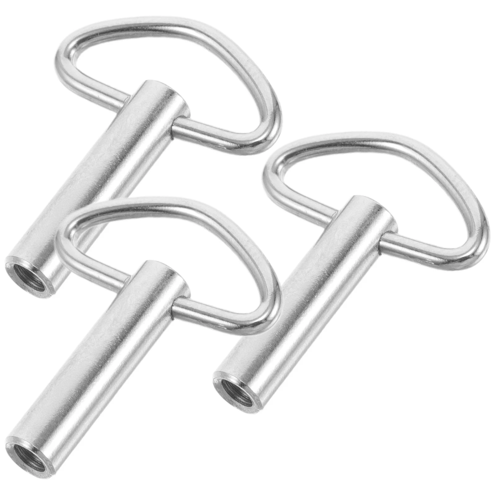 3Pcs Music Box Key Metal Replacement Mini Triangle Clockwork Winder for DIY Mechanical Timepiece Repair Tool Wind Up Box