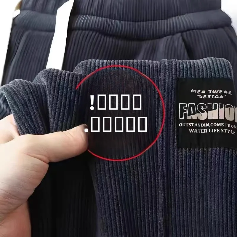 

Утепленные вельветовые рабочие брюки для мужчин, осенне-зимние, устойчивые к грязи и износу, теплые, на флисовой подкладке, утолщенные спортивные штаны