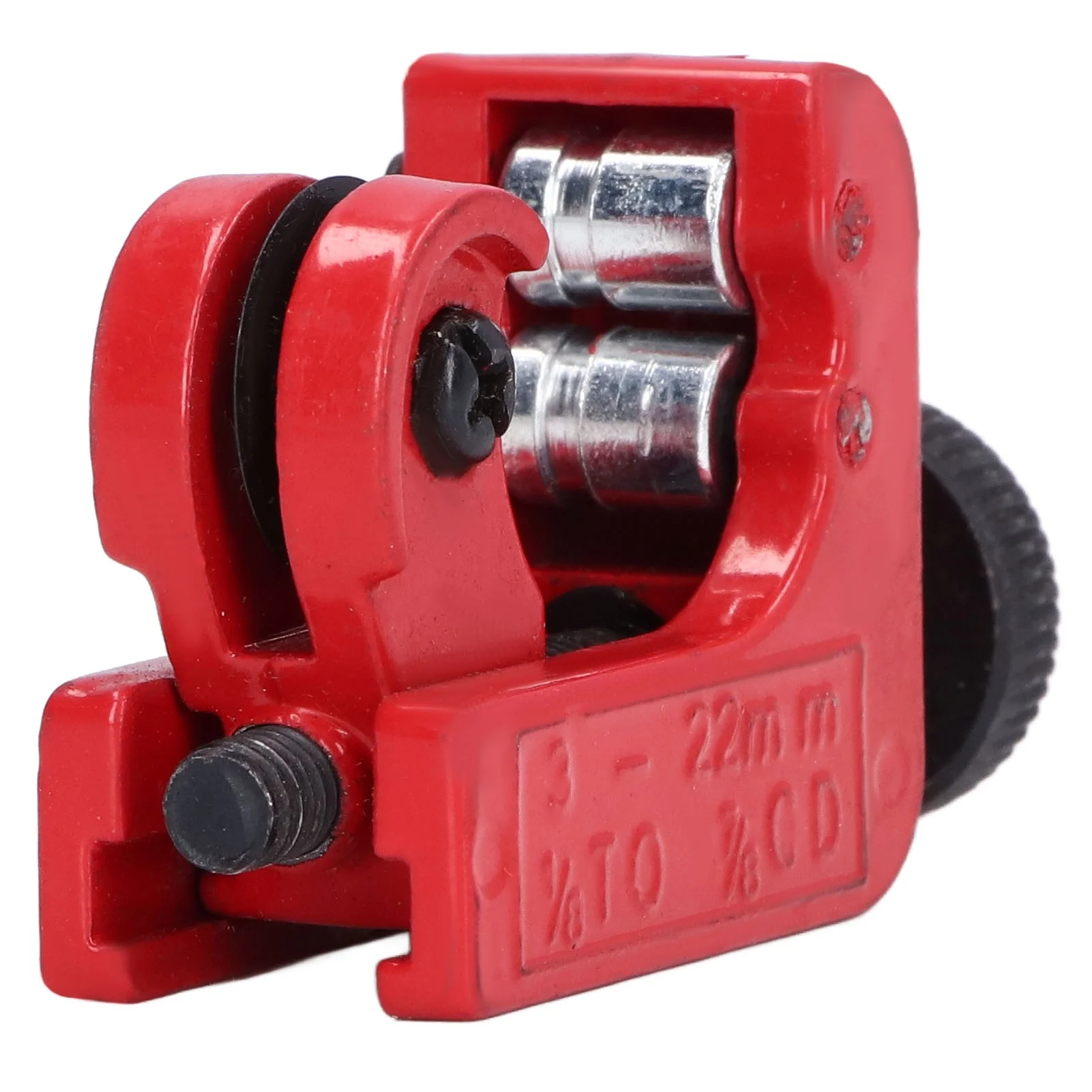 Mini Tubing Cutter Alloy Steel Pipe Cutters Tool for Soft Copper Aluminum 3‑22mm (1/8in‑7/8in)