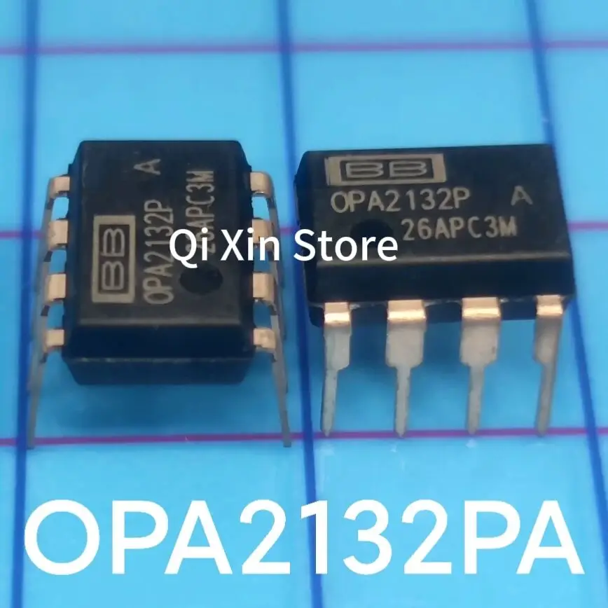 OPA2132PA, OPA2132, brand new and original, PDIP-8 package, popular dual operational amplifier, direct replacement for 4558, 553