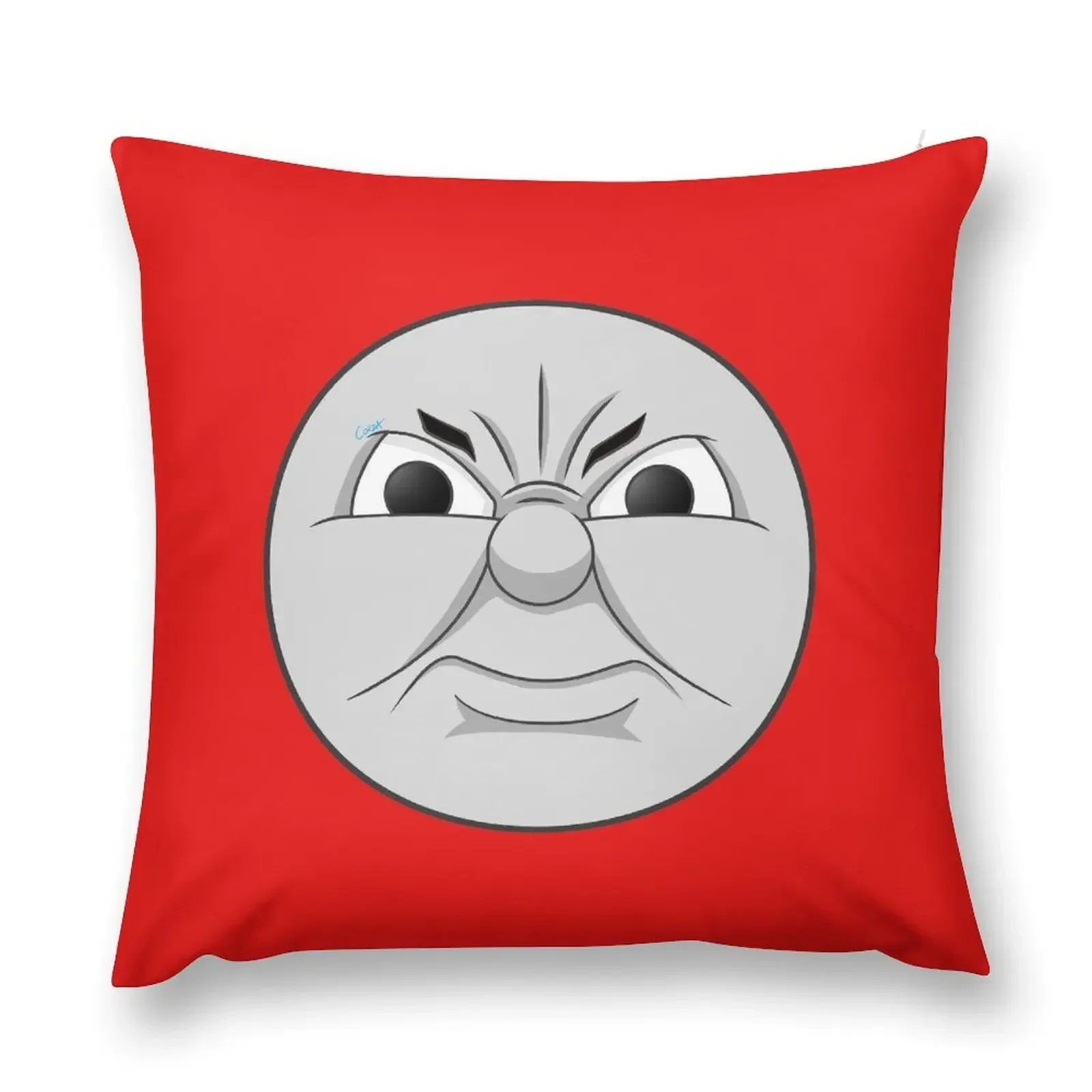 James (angry face) Throw Pillow Cushions For Children Ornamental Pillow Sofas Covers Christmas Covers pillow
