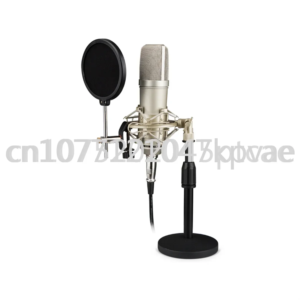 

Hot Sale Professional Zero Latency Monitoring Condenser Microphone Connector Headphone For Home Recording