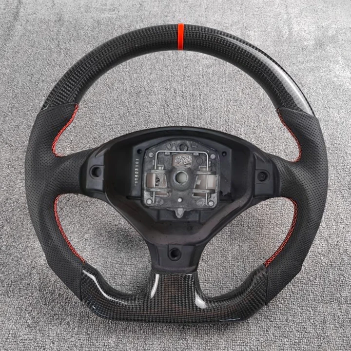 

For Peugeot 408 100% Real Carbon Fiber Car Steering Wheel