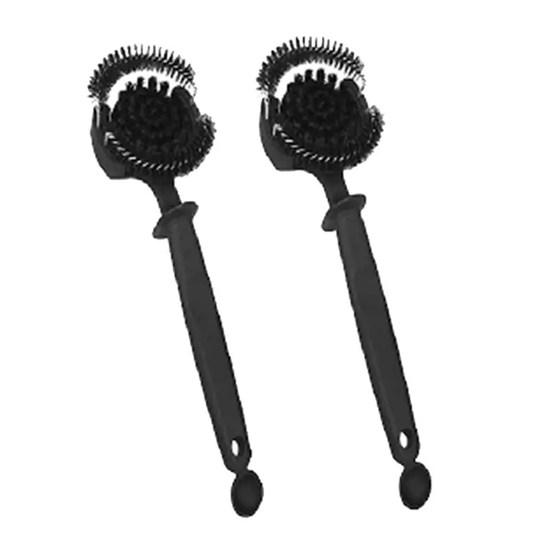 FAST-2Pcs Espresso Machine Cleaning Brush Coffee Maker Cleaning Brush Tool  Coffee Grinder Brush Accessories  58Mm
