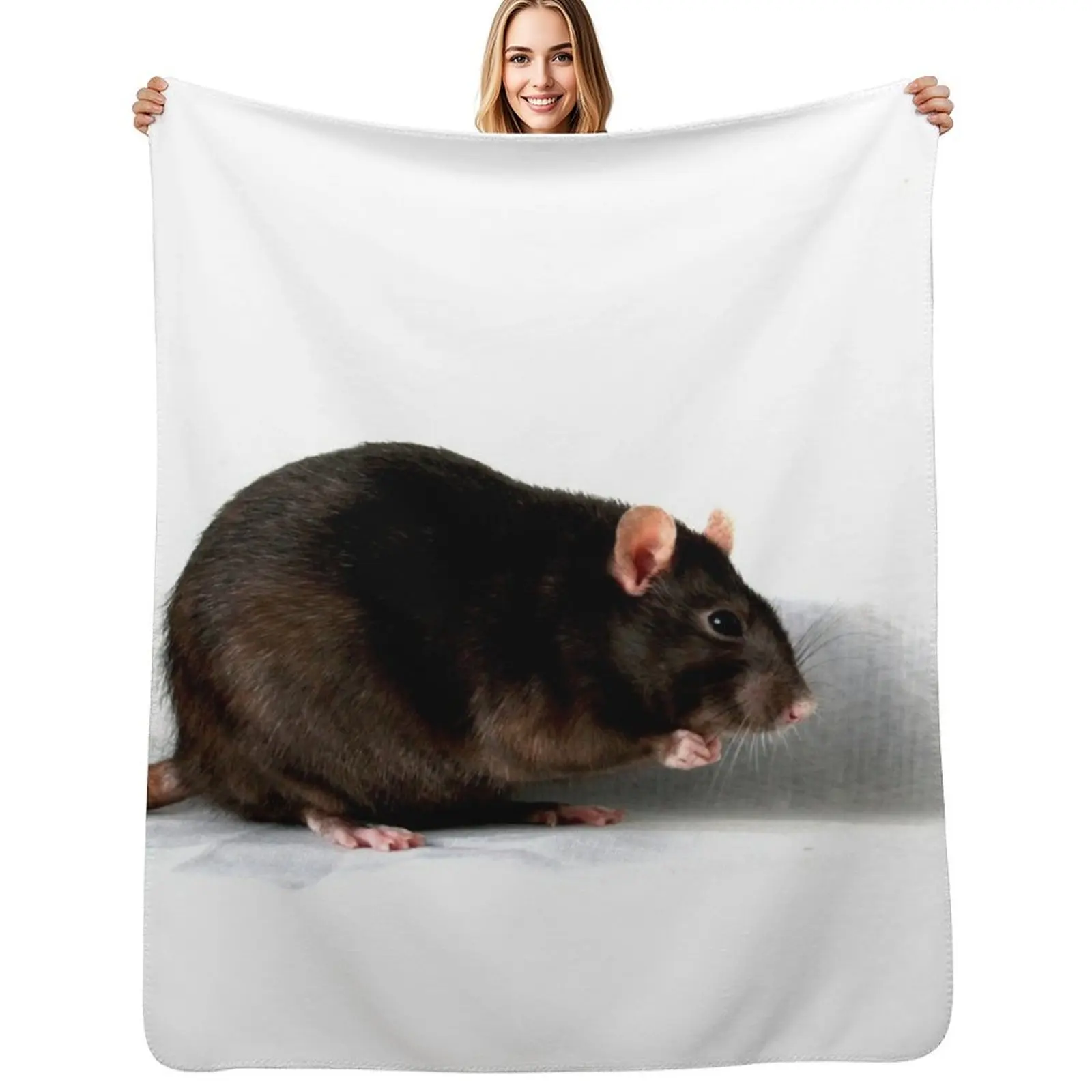 Rat Throw Blanket sofa bed Quilt Large Luxury St Plush Stuffeds Blankets