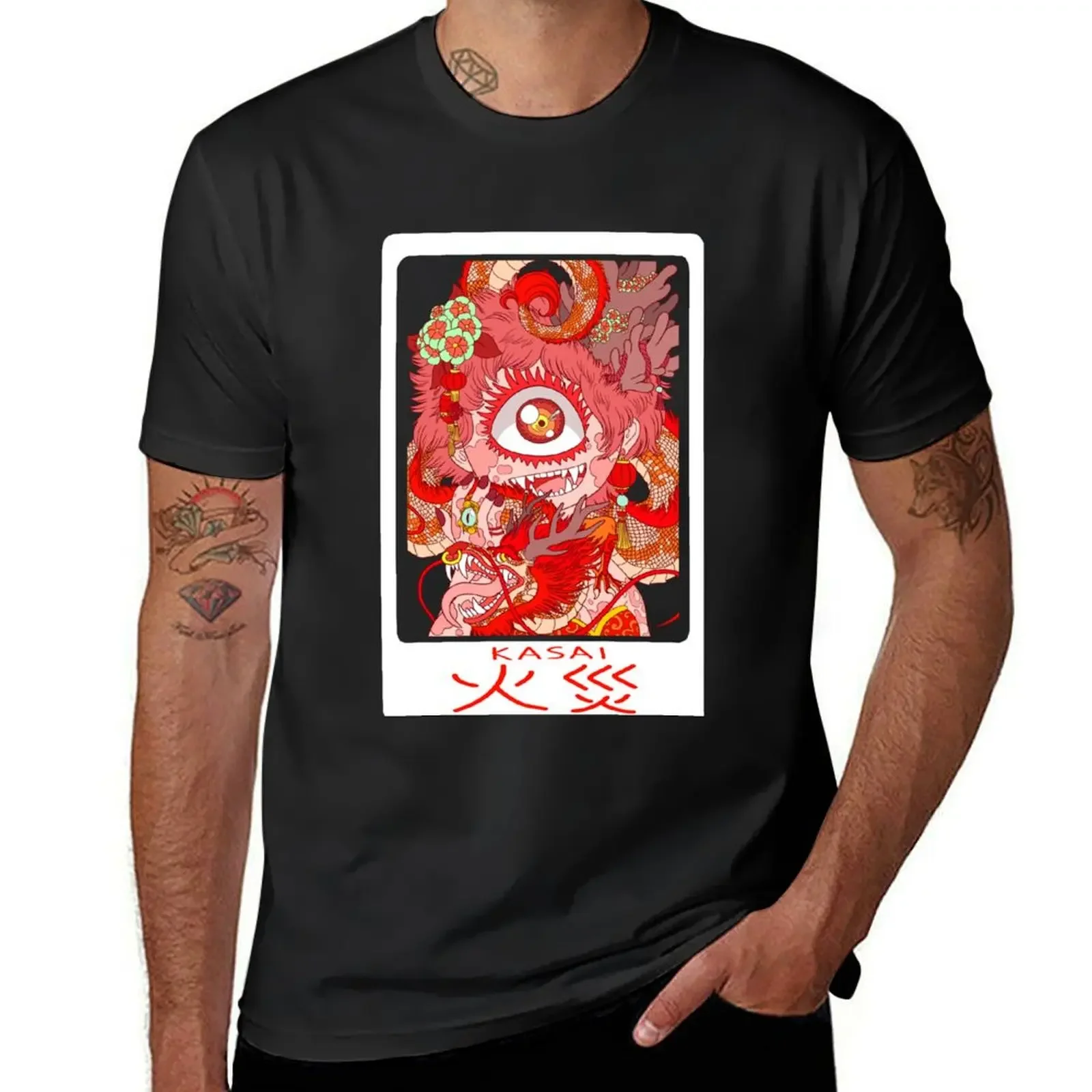 Kasai Cyclops T-Shirt shirts graphic tee oversized t shirt Personalized t-shirt Men's cotton t-shirt