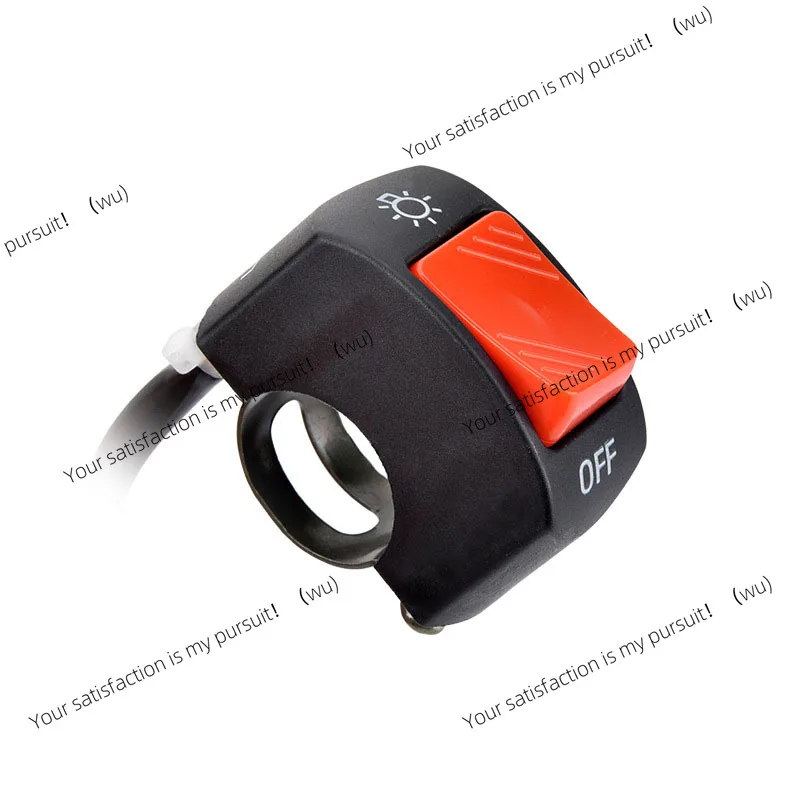22mm 5 Colors Universal Motorcycle On-Off Switch Handlebar Button Bullet Connector Motorcycle Moto Trail Headlight Light Switch