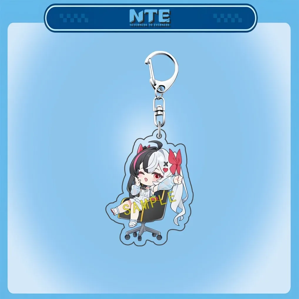 Neverness to Everness NTE 15cm Acrylic Stand Mint Nanally Shinku Anime Figure Desktop Decor Game Merch Fan Gift keychain
