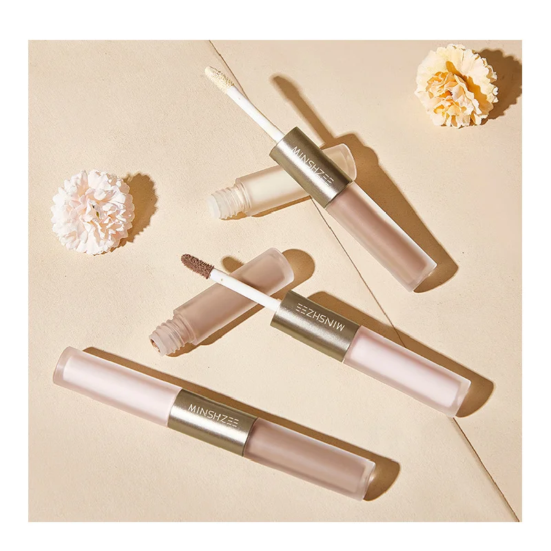 Dual-Ended Liquid Highlighter And Contour Stick For Nose Shadow, Side Shadow, And Facial Brightening, Suitable For Women