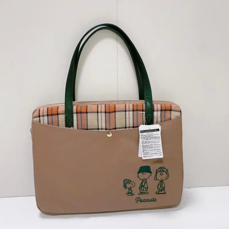 

Сумка для ноутбука с вышивкой в клетку, для офиса