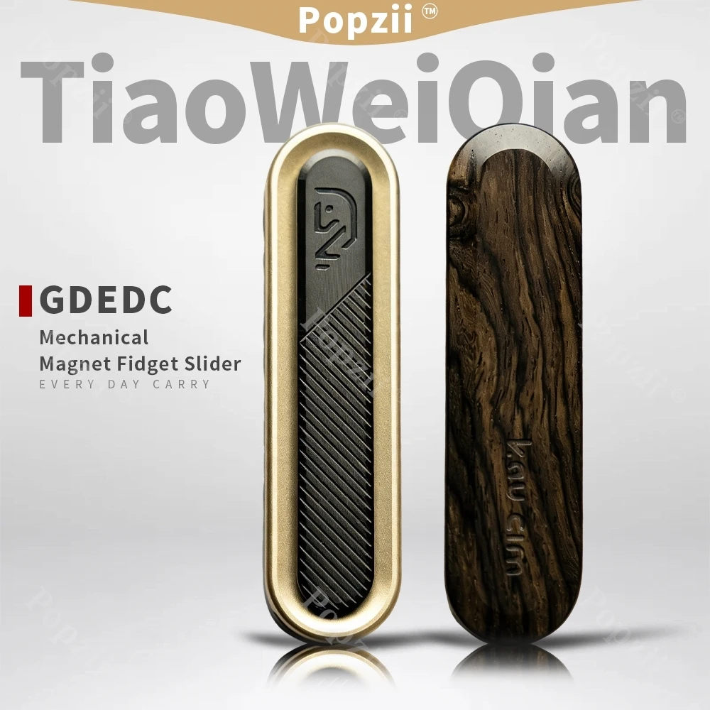 

Механический магнитный слайдер GDEDC из латуни для взрослых, игрушка для снятия стресса, офисный гаджет для снятия стресса, игрушка от тревоги