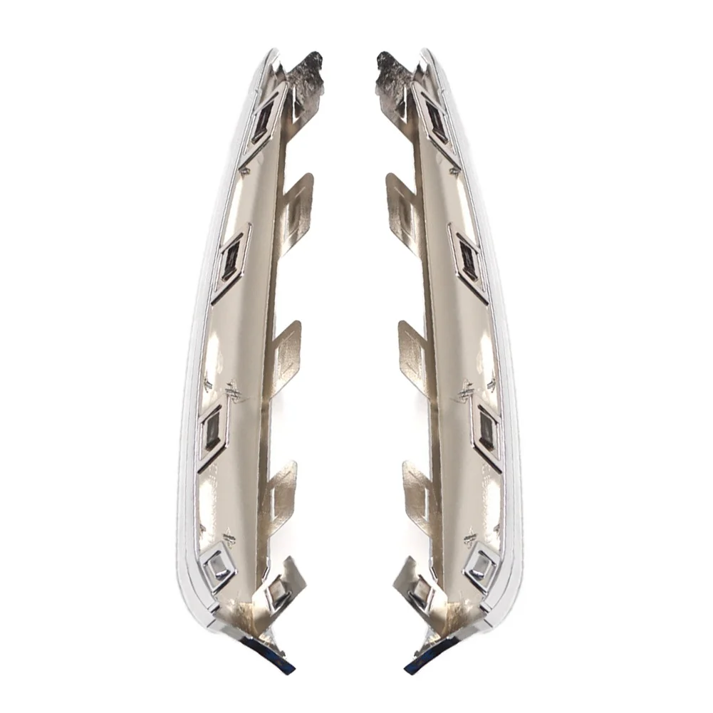 

Vehicle Maintenance Chrome Lounge Chrome Front Bumper Trim Automotive Interior Sticker Replacement Parts For Models 2016-2020