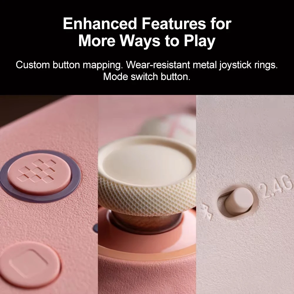 وحدة تحكم ألعاب لاسلكية جديدة 8BitDo Ultimate 2C لأجهزة الكمبيوتر التي تعمل بنظام Windows 10 11 Android مع تأثير القاعة ومصدات إضافية متاحة