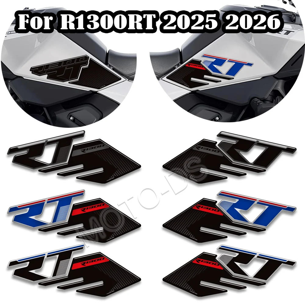 

Motorcycle Accessories Fuel Tank Pad Protector Covers Waterproof 3D Resin Stickers Kit For R1300RT R 1300 RT R1300 2025 2026