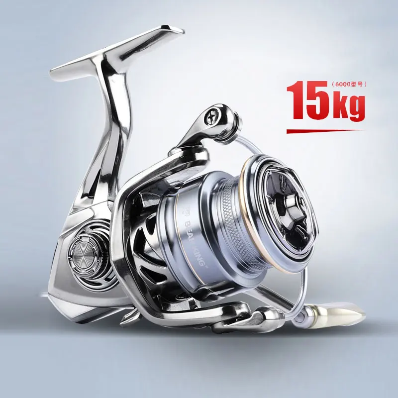 

Spinning Fishing Reel 2000/3000/4000/5000/6000 High Drags Saltwater Stainless Metal Coils Series Left/Right Hand Spinning Wheel