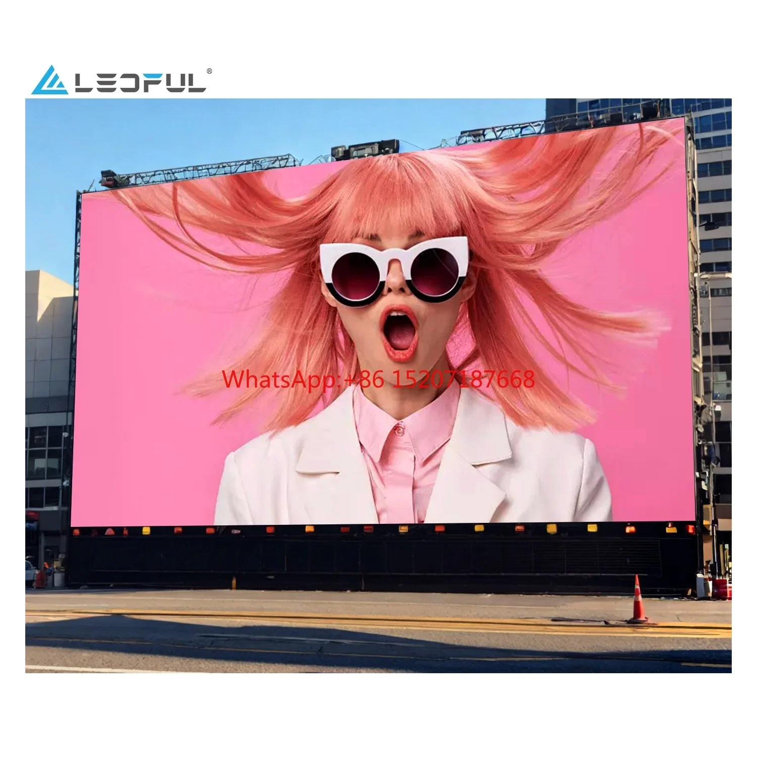 3 Year Warranty Outdoor Large Buildings Faster Easier Installation LED Video Wall Board LED display Screen