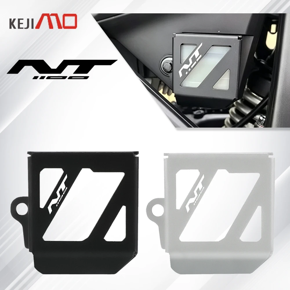 

For Honda NT1100 NT 1100 DCT 2021 2022 2023 2024 2025 2026 Motorcycle Rear Brake Fluid Reservoir Cover Guard Oil Cup Protector