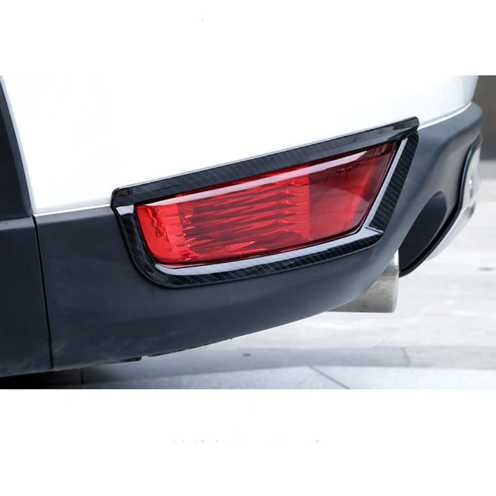 

For Mazda CX-5 CX5 2017 2018 2019 2020 Chrome Rear Reflector Fog Light Lamp Cover Sticker Decoration Trim Accessories 2pcs