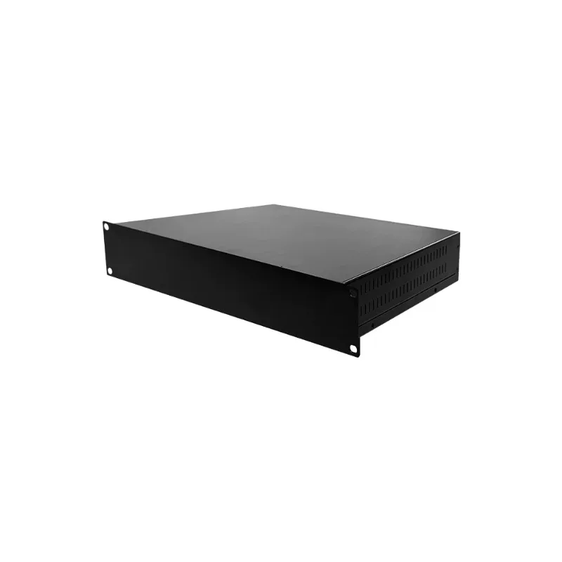 19-inch  2U Standard Industrial Control Chassis 500mm Deep Sheet Metal Enclosure Machined Server Chassis