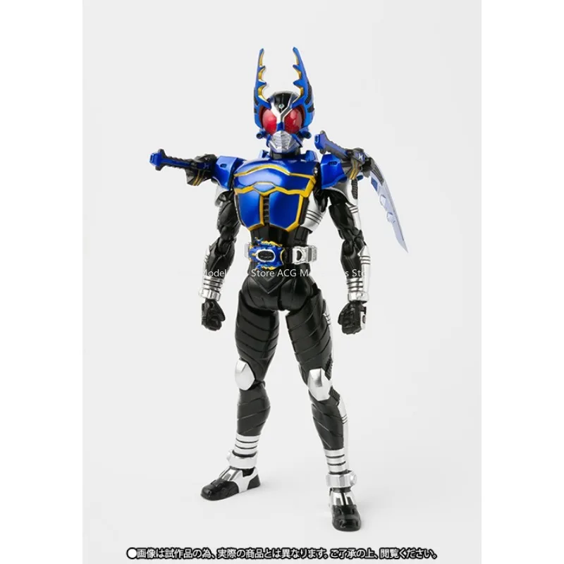 In Stock Original Bandai S.H.Figuarts SHF RB Tokusatsu Masked Rider Gatack Rider Form Action Figure Toys Collection Model Gift