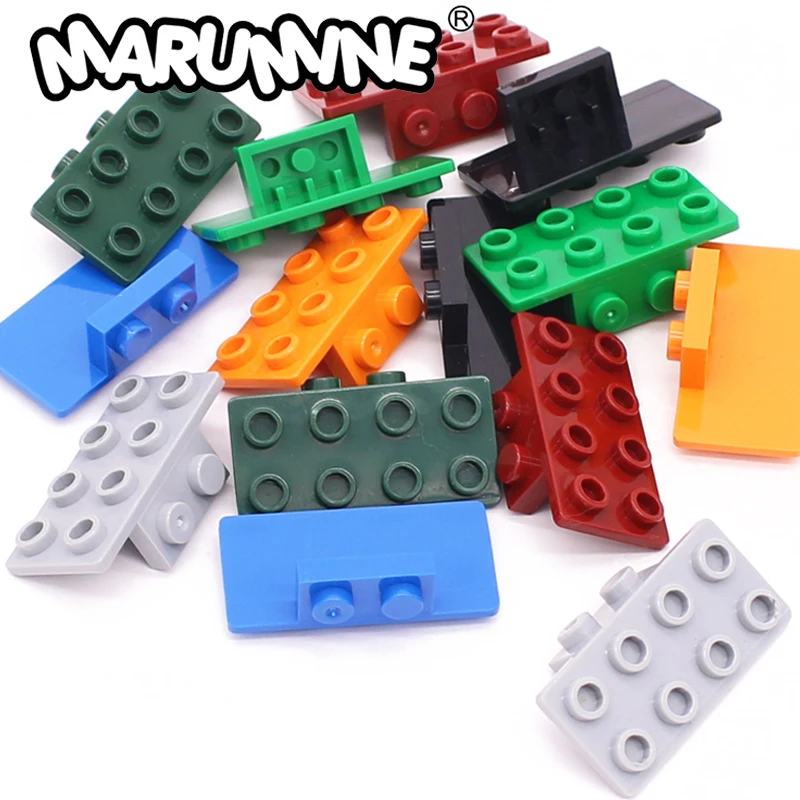 

Marumine Buildings Blocks 93274 21731 Bracket 1x2 - 2x4 Modified Plate Collections Bulk MOC Accessories DIY Classic Brick Parts