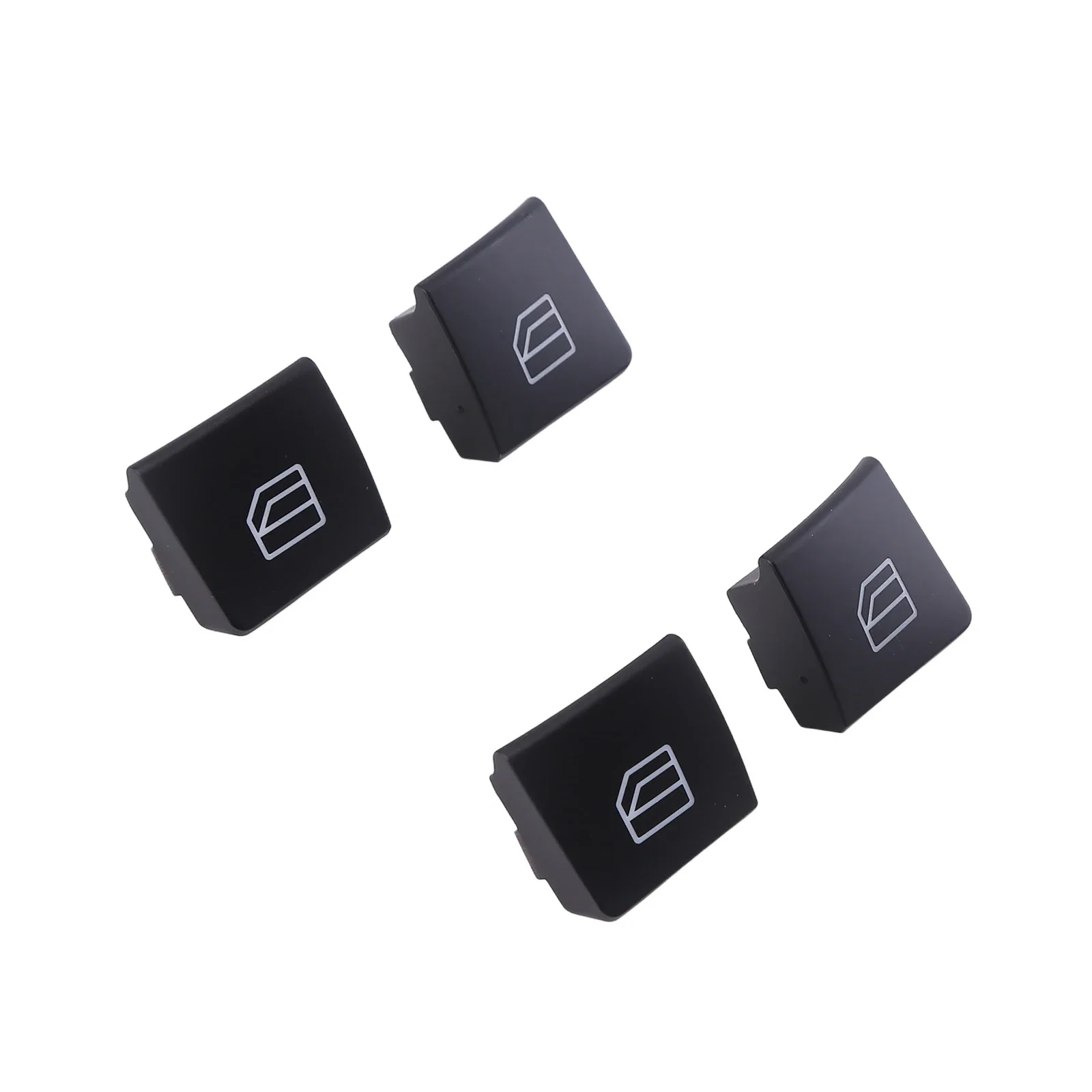 

4pcs Window Switch Button Cap A2049055402 Compatible for Mercedes-Benz E-Class W204 W166 X156 W156
