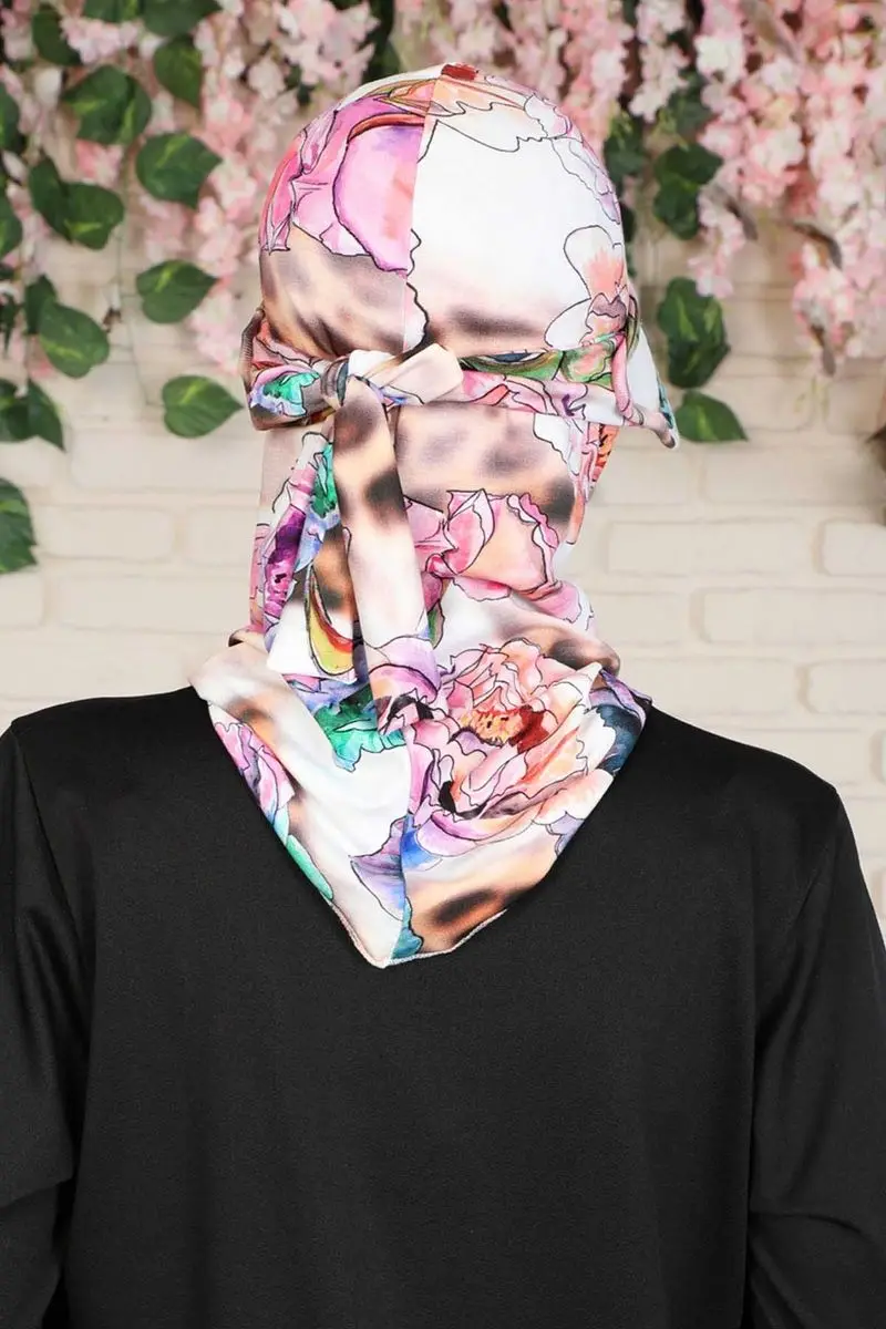 Combed Bone nature pattern with hat