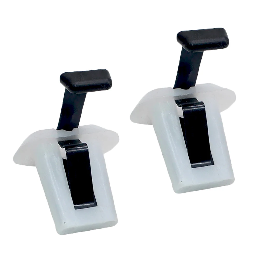 2/10Pcs White Plast…