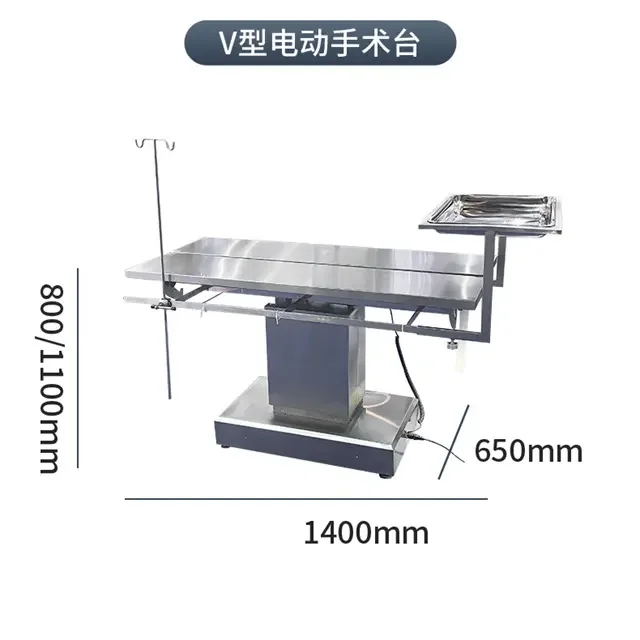 AMSYT-03 Hot Selling Animal Use Pet Treatment Medical Examination Table Movable Veterinary Surgery Table for Animal Use
