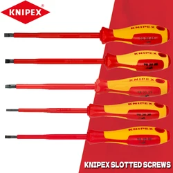 KNIPEX 98 20 55 Imported Insulated Slotted Screwdriver Knipex 98 20 10 Hand Tools 98 20 25 98 20 30 98 20 35 98 20 40