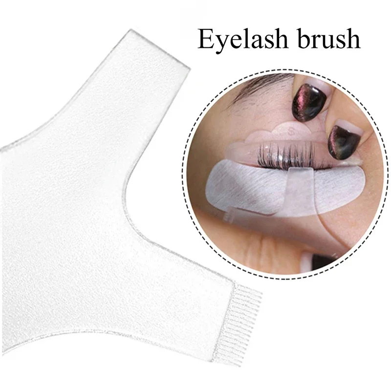 50Pcs/Pack Y Shap Lash Lift Brush Eyelash Extension Supplies Graft Perm Mini Y Shape Comb Eyelash Brush for Lash Extension Tool