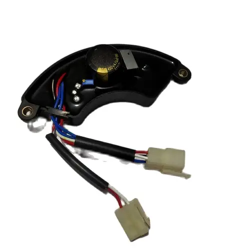 Imagen 2 del producto Regulador de voltaje JIA YE AVR de doble enchufe para generadores diésel silenciosos de 7KW y 8KW potencia portátil 6 cables 450V 470UF