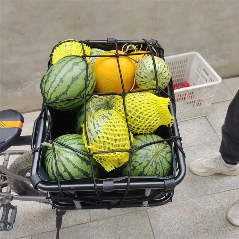 

B72A Универсальная задняя велосипедная корзина с большой грузовой емкостью для электронного велосипеда, идеально подходит для приключений на свежем воздухе и поездок на работу