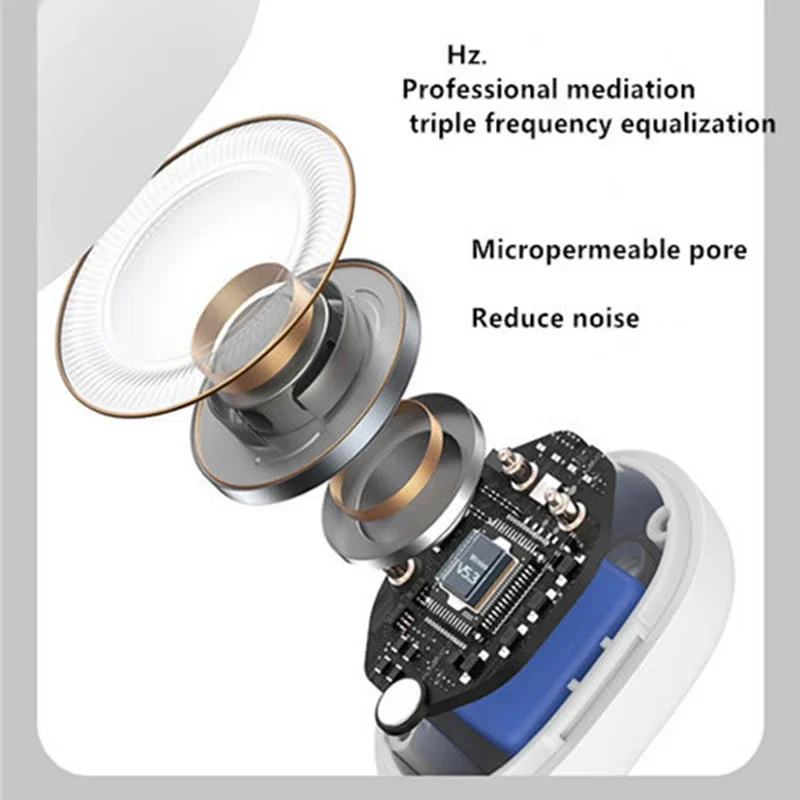 STTKGZD Earphone Clip Wireless Bluetooth Headphone Bone Conduction Headset High Quality TWS Auriculares Sport Noise Canceling image 6