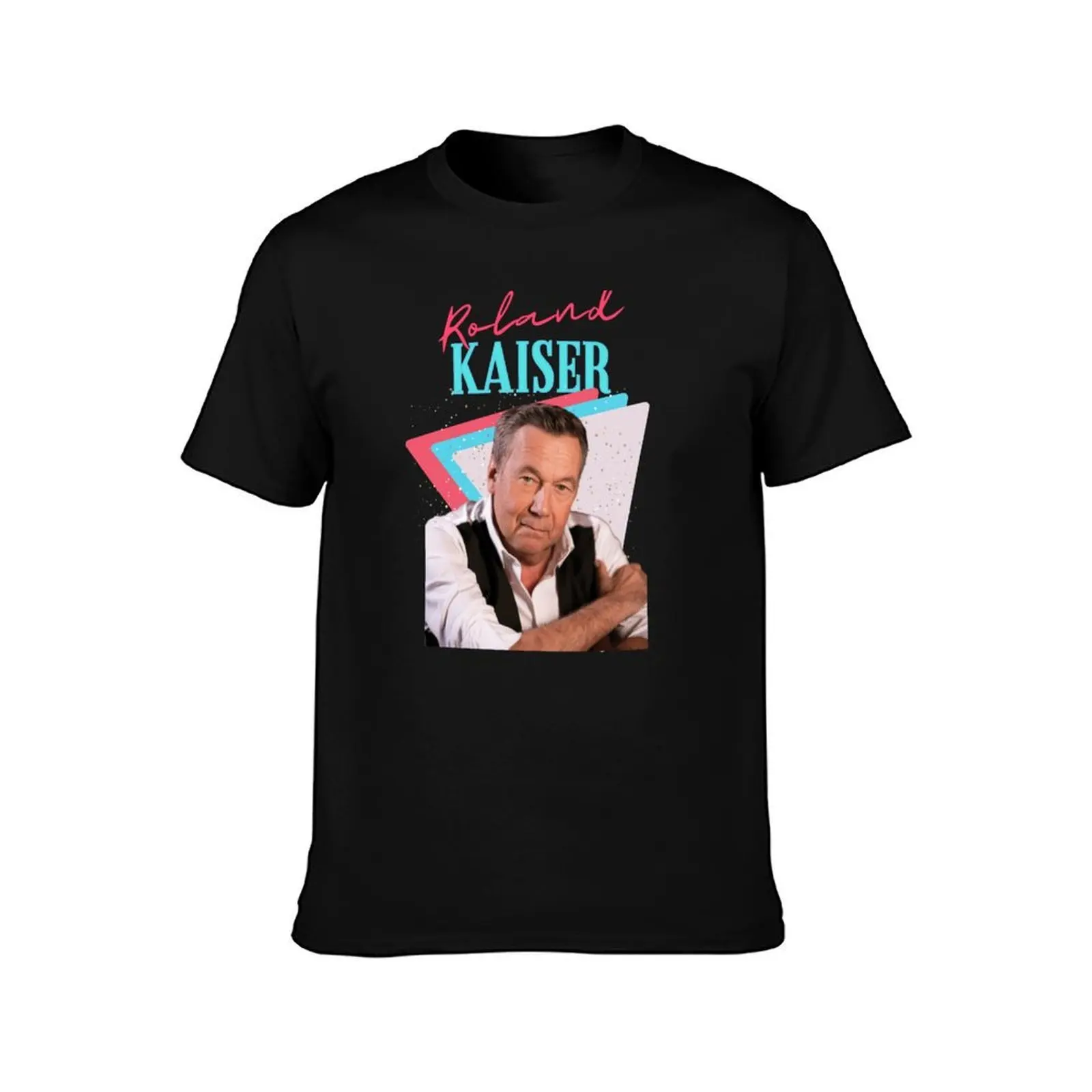Roland kaiser - rip Roland kaiser - rest in peace Roland kaiser T-Shirt, Summer Casual Cotton Tee, Oversized Streetwear Tops