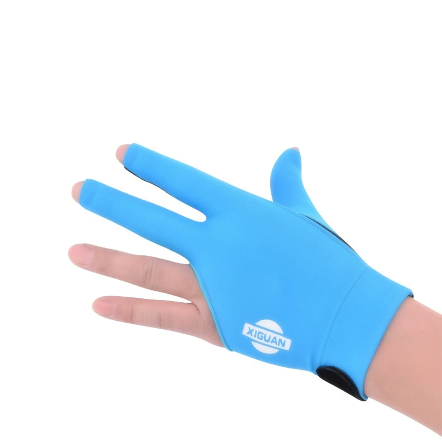 

XIGUAN Высококачественные профессиональные игроки, бильярдные перчатки, разнообразные цвета, закрытые кончики с 3 пальцами для продажи