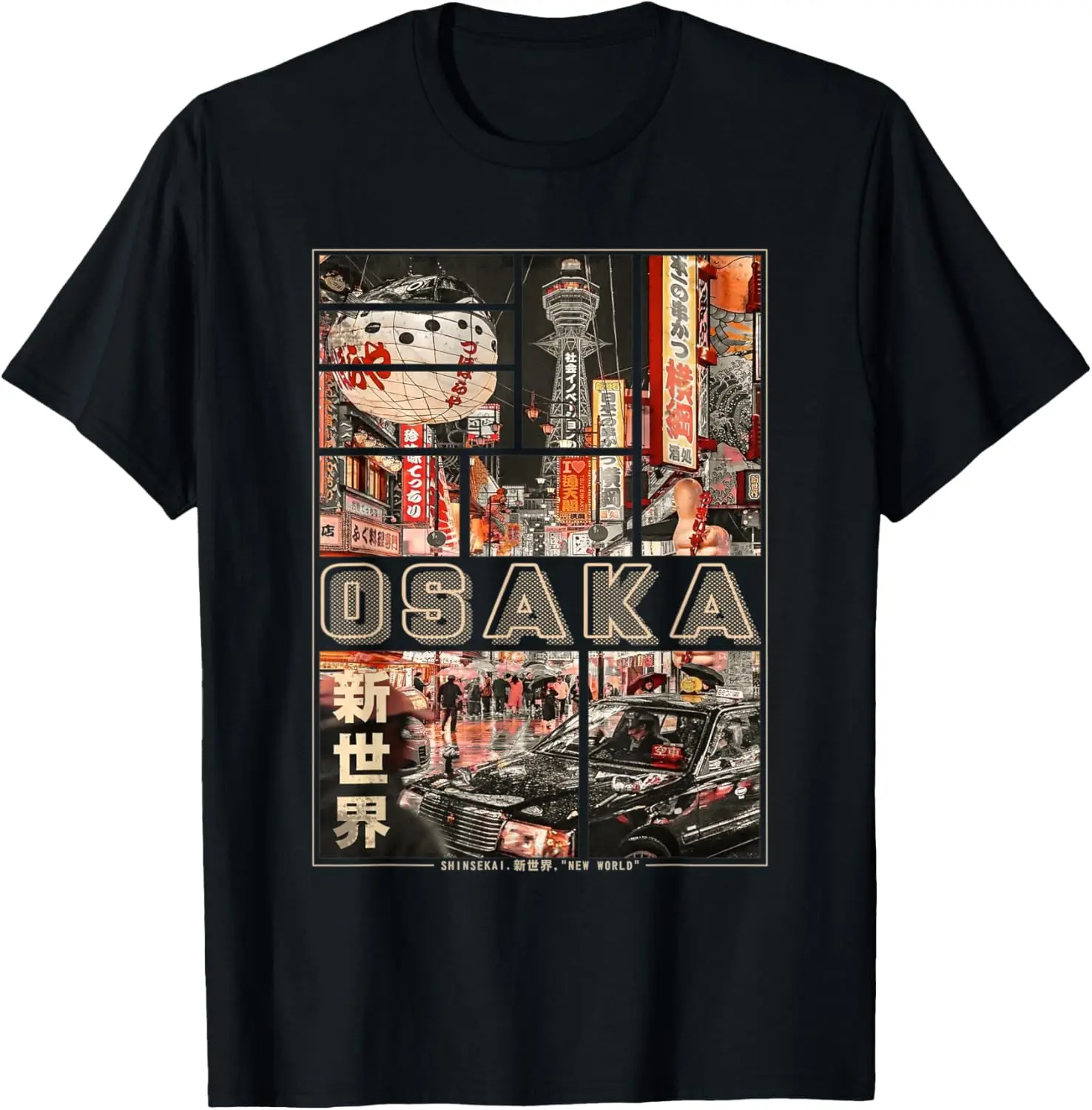 Japanese Osaka Vaporwave Japan Retro Vibes Aesthetic T-Shirt