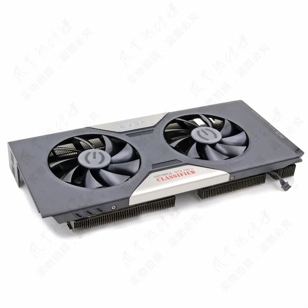 New Original for EVGA GTX780Ti CLASSIFIED Graphics card radiator fan six heat pipe video card radiator