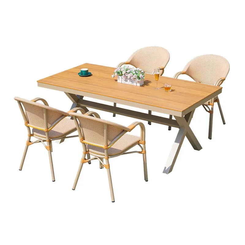 

Outdoor tables and chairs courtyard garden home outdoor leisure