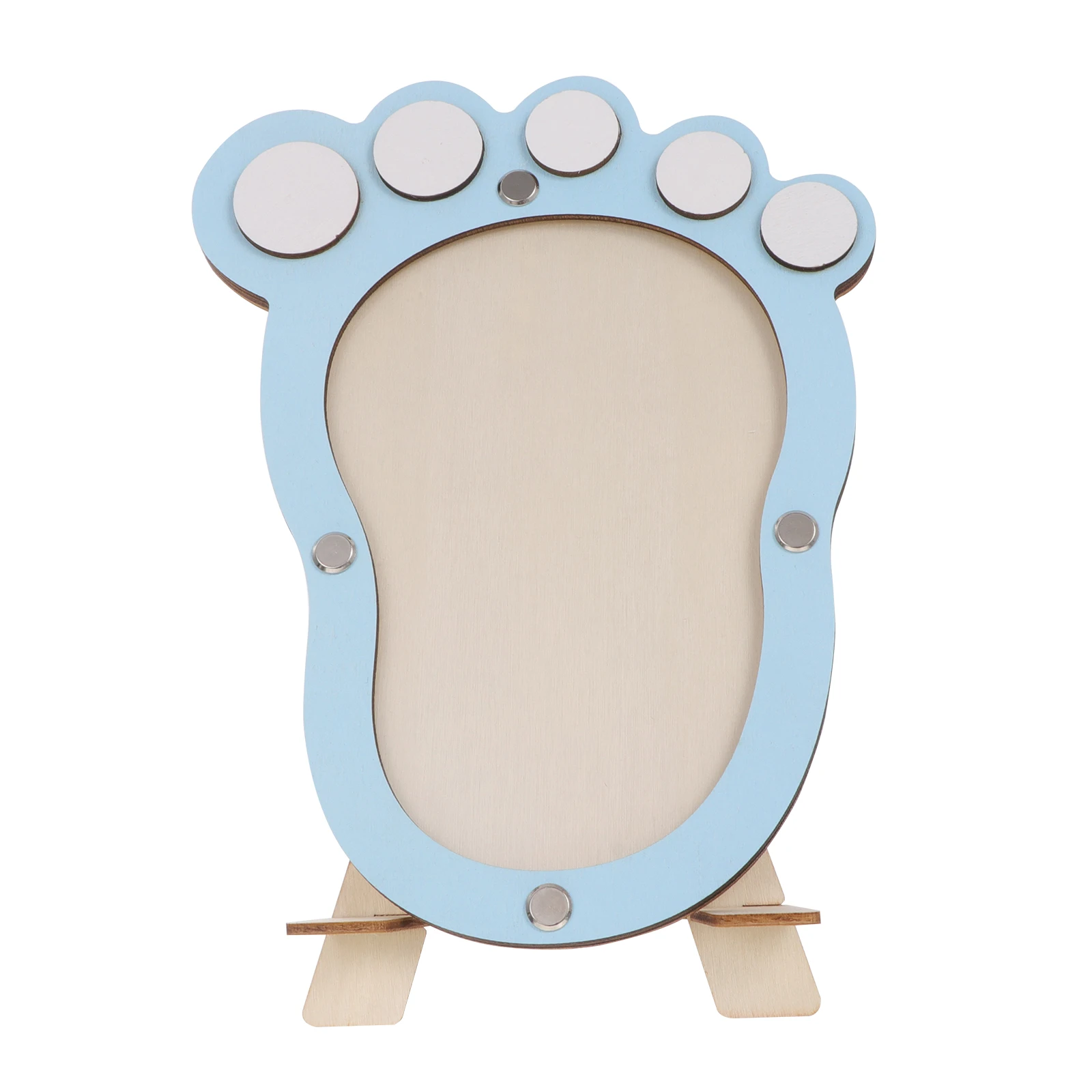 

Growth Footprint Photo Frame Record Picture Memory for Frames New Born Boy