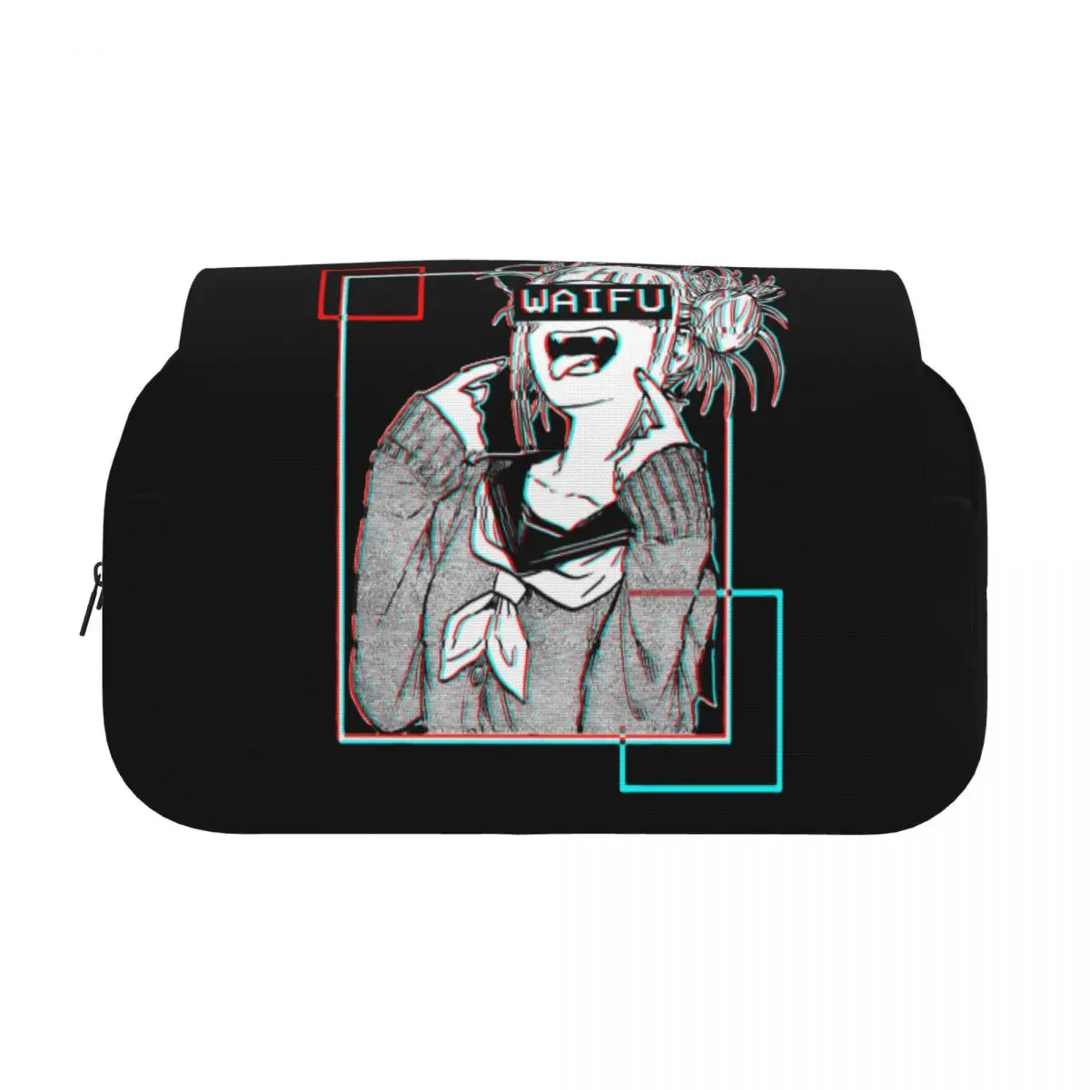 My H-Hero A-Academia Anime Double Clamshell Pen Case Pencilcases Pen Box for Student Bag School Supplies Gifts Stationery