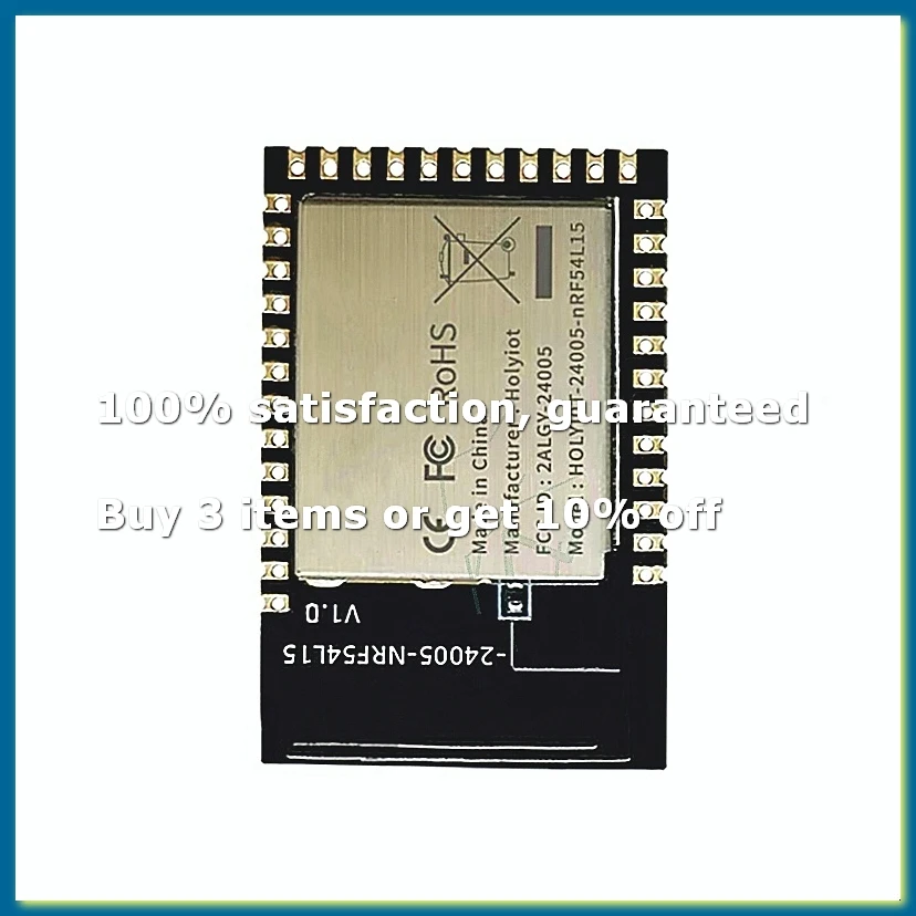 2.4Ghz Bluetooth 6.0 Module NRF54L15 Chip Ultra-Low Power Grid Development Board Consumer Electronics BLE Module