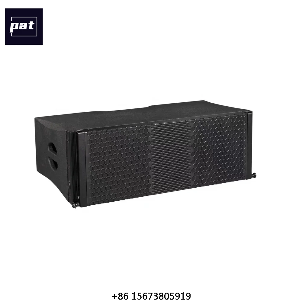 

Пассивные двухполосные мини-линейные акустические системы Pat KJ206 с двумя 6-дюймовыми динамиками, профессиональные линейные громкоговорители с большим радиусом действия