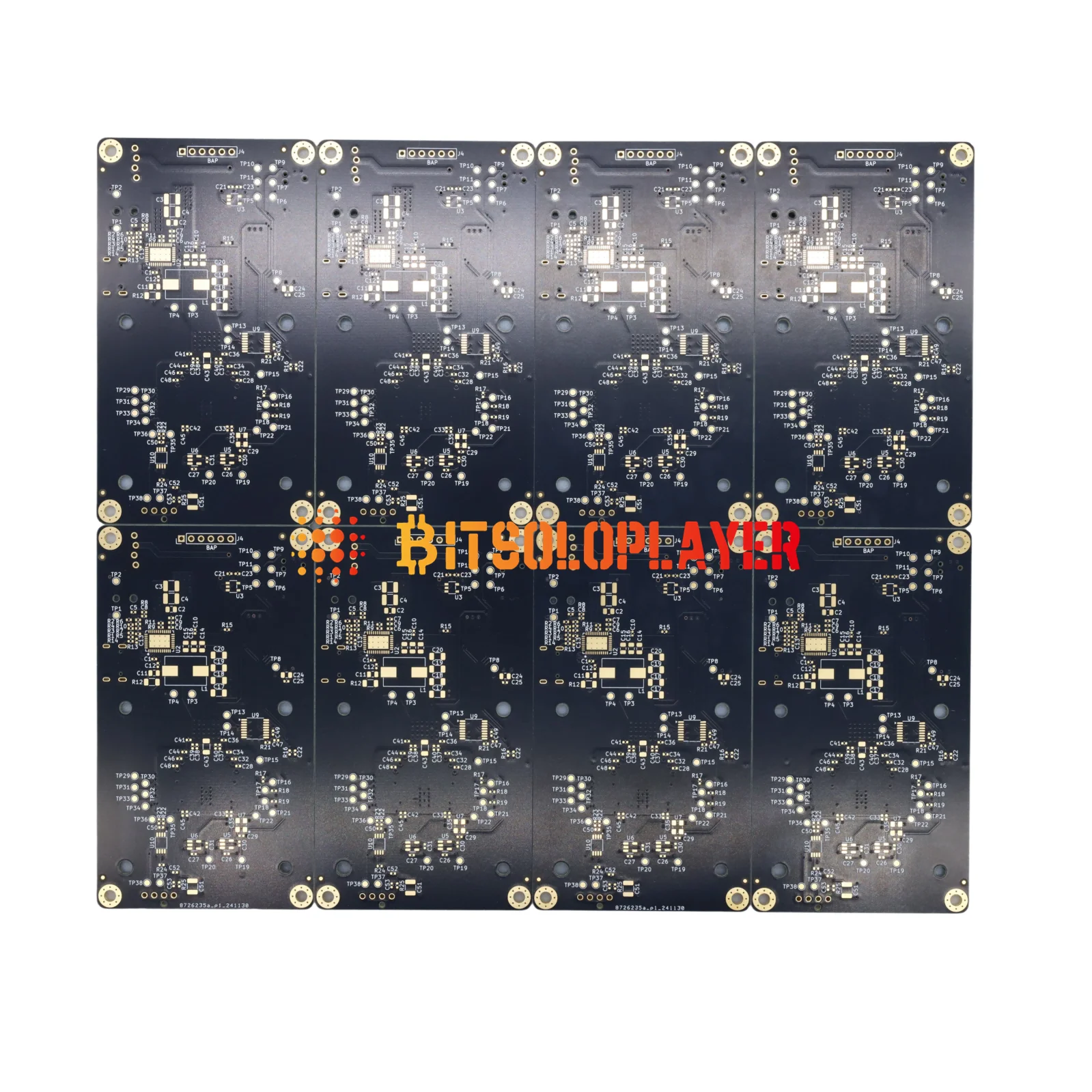 Placa PCB banhada a ouro para Bitaxe Gamma 601