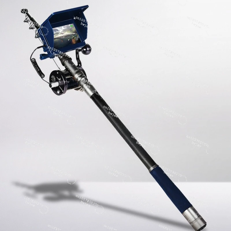 Visual anchor fishing rod set, new zoom function high definition probe outdoor, fishing grass aiming fish