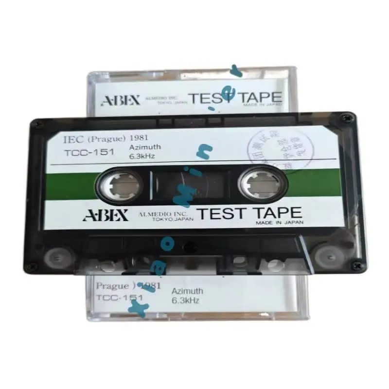 

New Original For ABEX TCC-151 6.3kHz Azimuth Test Tape