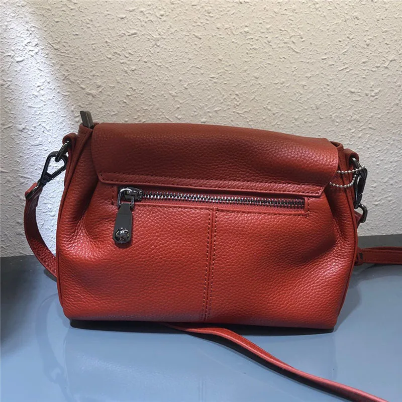 UBELLIN 2024 Genuine Leather Crossbody Bags for Women Small Cross Body Bag Ladies Korean Style Luxury New Shoulder Messenger Bag