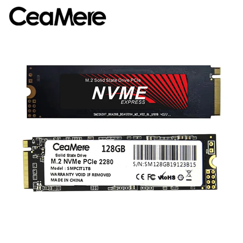 Б/у M.2 SSD 2-50 шт. 120 ГБ 256 ГБ CeaMere 512 ГБ 1 ТБ, твердотельный накопитель NVMe PCIe, внутренний жесткий диск для ноутбуков и настольных ПК MSI