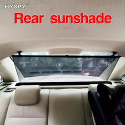 Retractable Automobile Mesh Rear Window Sunshade Sun-proof Rear Window Curtain UV Protection Cover Film Sun Shade Summer