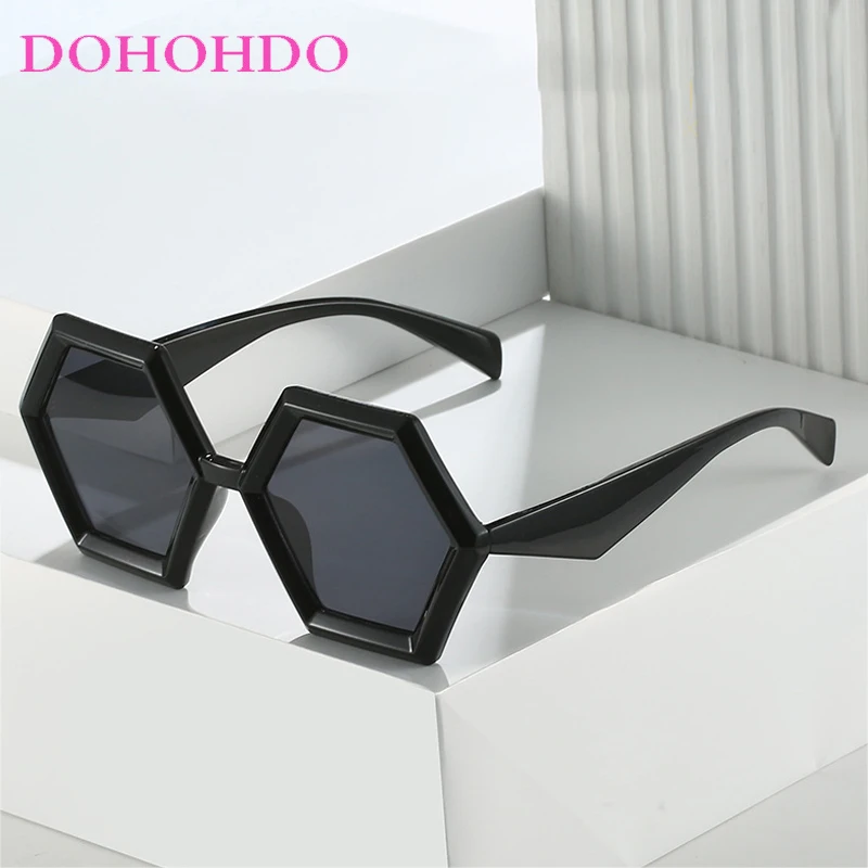 

Retro Polygon Sunglasses For Women Men Luxury Brand Design Hip Hop Shades Unisex Fashion Trending Outdoors Travel Glasses UV400